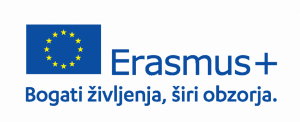 Logotip Erasmus + Bogati življenje, širi obzorja