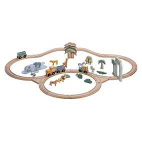 Train Set And Animal Fiends (vlak Z Vagoni In živalskimi Prijatelji)